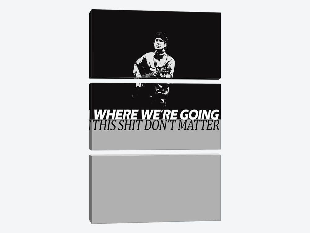 Gerry Cinnamon - Where We're Going by JMA Media 3-piece Canvas Print