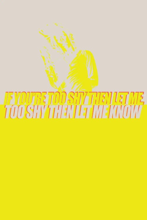 The 1975 - If You're Too Shy Let Me Know