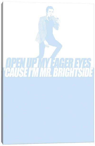The Killers - Mr Brightside Canvas Art Print - JMA Media