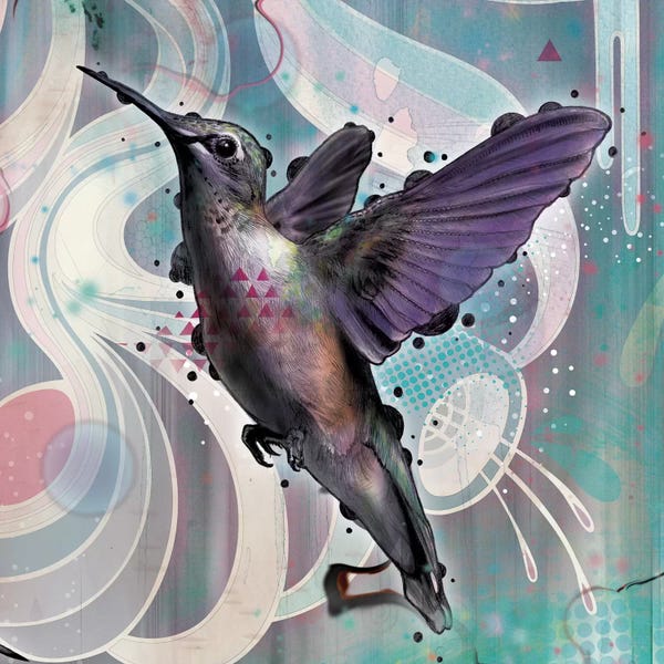 Hummingbirds: Reaching by Mat Miller