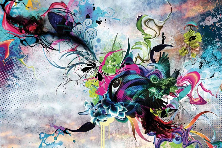 Streaming Eyes by Mat Miller wall art