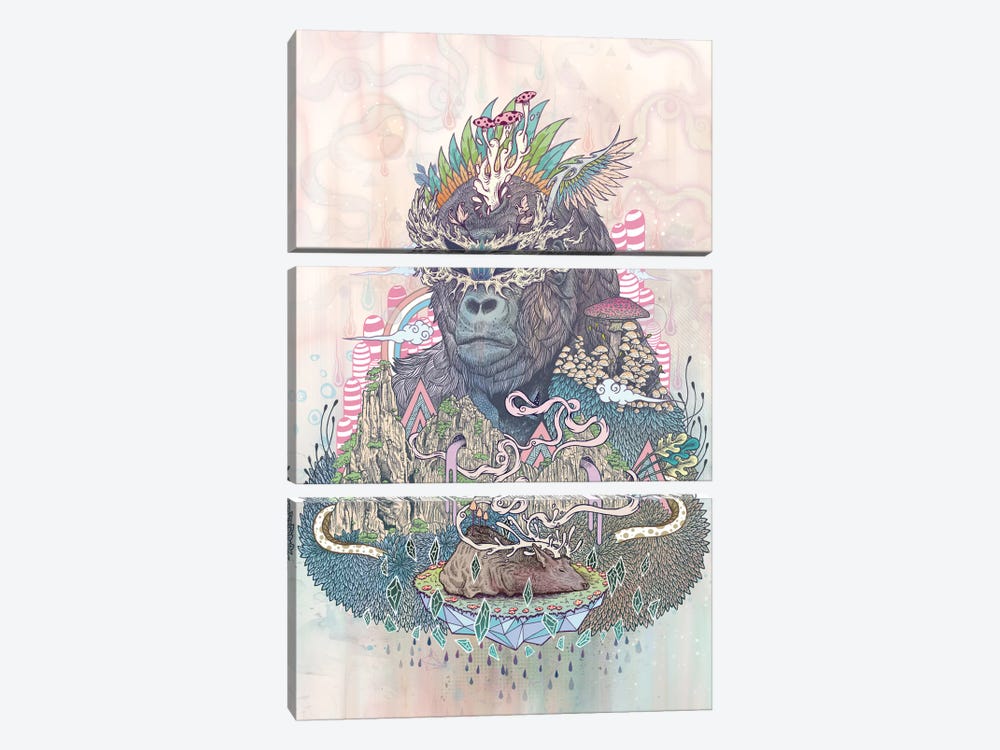 Ceremony by Mat Miller 3-piece Canvas Print