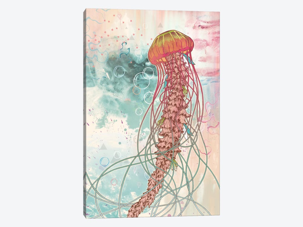 Jellyfish by Mat Miller 1-piece Canvas Art
