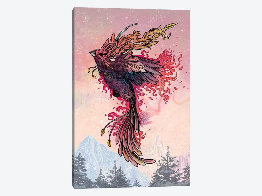 Phoenix 1-piece Canvas Print