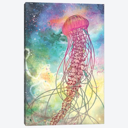 Space Jelly Canvas Print #MMI42} by Mat Miller Canvas Wall Art