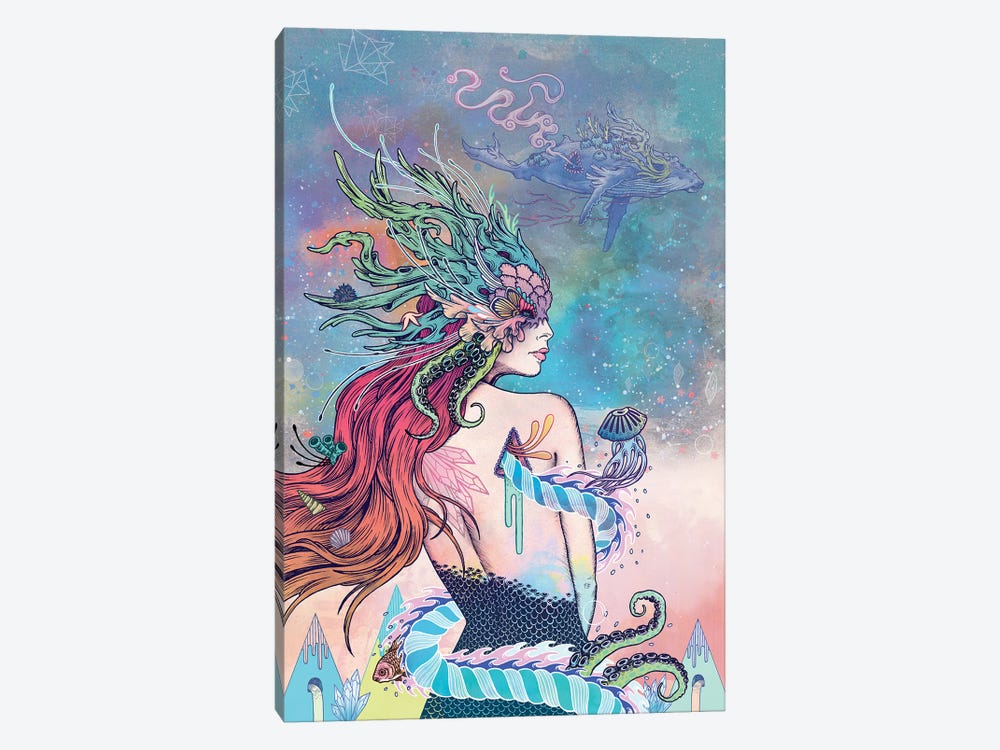 The Last Mermaid by Mat Miller 1-piece Canvas Art Print