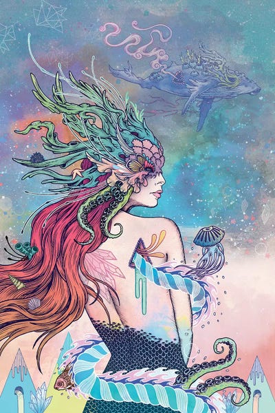 Pop Surrealism & Lowbrow: The Last Mermaid by Mat Miller