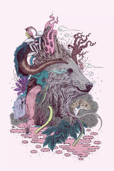 Forest Warden by Mat Miller art print