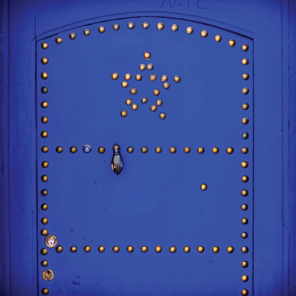 Moroccan Culture: Blue Star by Mark MacLaren Johnson