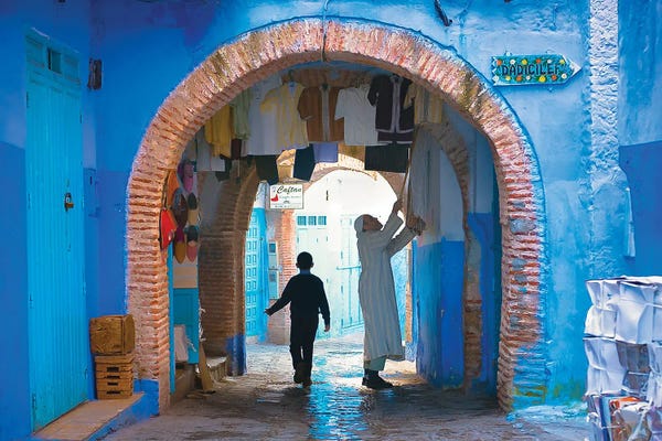 Global Identities: Blue City Mornings by Mark MacLaren Johnson