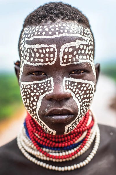 Global Identities: Karo Face by Mark MacLaren Johnson