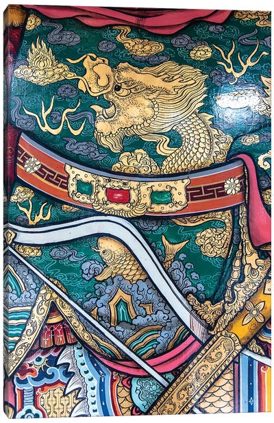Temple Door II Canvas Art Print - Asian Culture