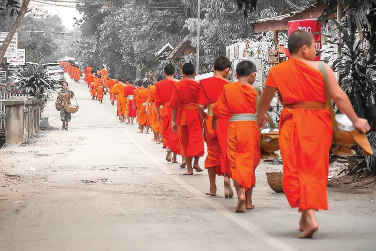 Monk Offering