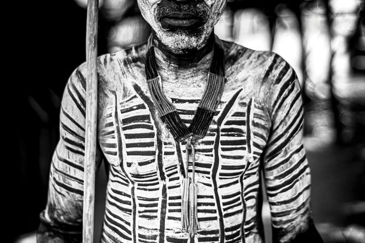 Tribal Body Paint by Mark MacLaren Johnson wall art