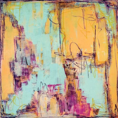 Express Yourself by Monika Mickute canvas print