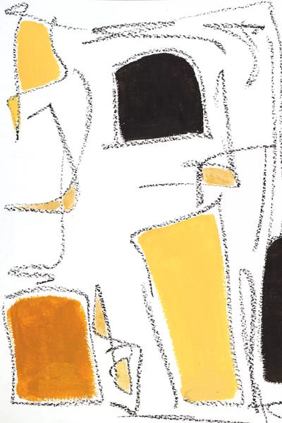 Mid Century Modern III by Monika Mickute canvas print