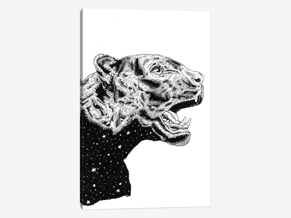 Panther Space by Mister Merlinn 1-piece Canvas Art Print