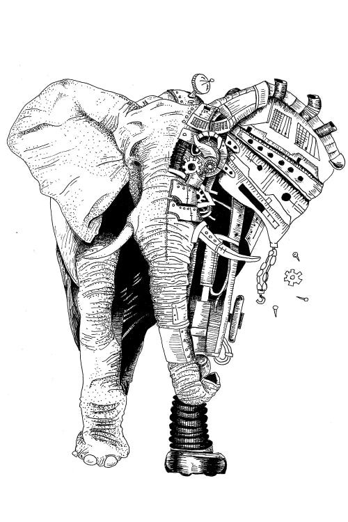 Robot Elephant