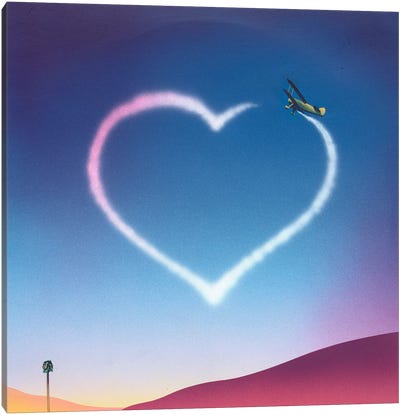 Love Is In The Air Canvas Art Print - Maxwell McMaster