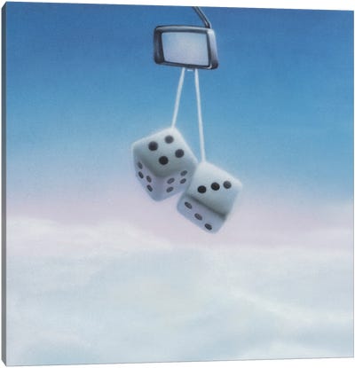 God Doesn't Play Dice Canvas Art Print - Maxwell McMaster