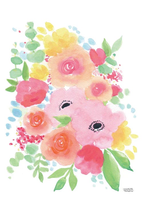 Long Lasting Flowers Watercolor