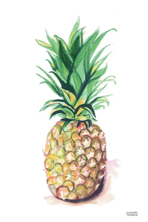 Pineapple Watercolor