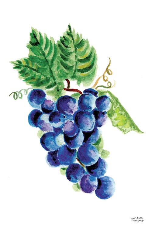 Grapes Watercolor