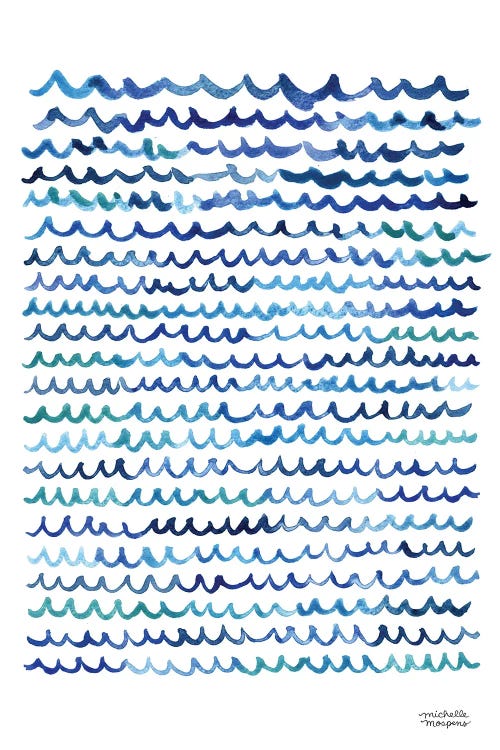 Waves Watercolor