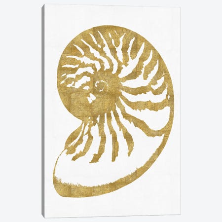 Gold On White III Canvas Print #MMR17} by Melonie Miller Canvas Art Print
