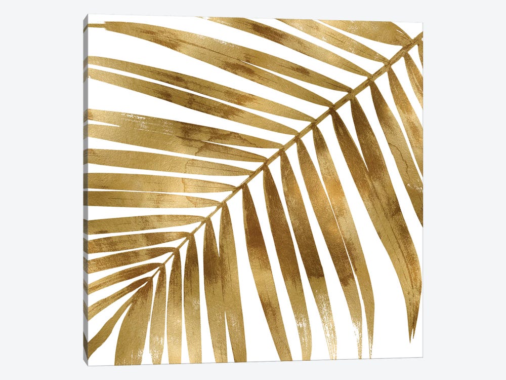 Gold Palm, Close-Up I by Melonie Miller 1-piece Canvas Art