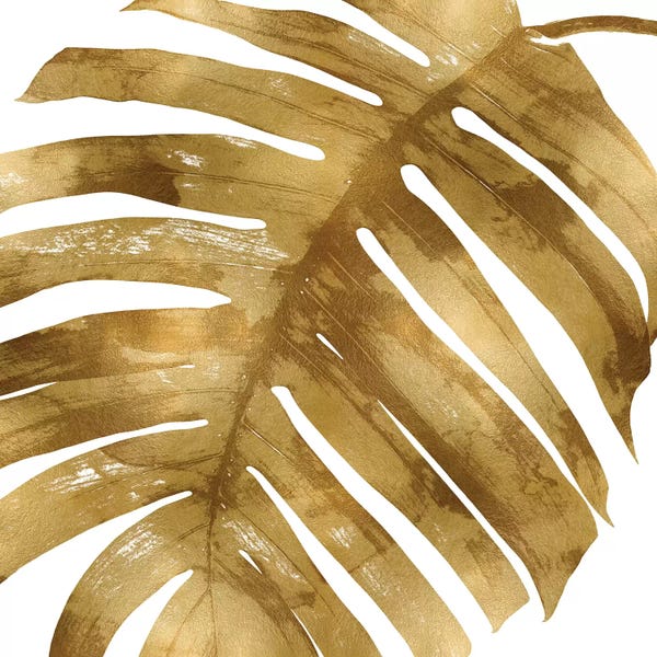 Melonie Miller: Gold Palm, Close-Up II by Melonie Miller
