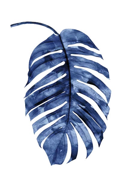 Melonie Miller: Indigo Palm II by Melonie Miller