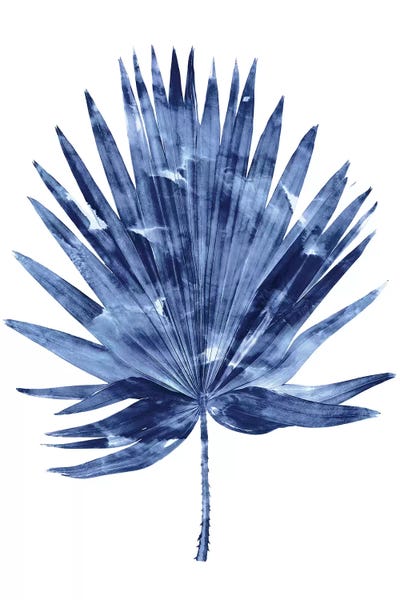 Melonie Miller: Indigo Palm IV by Melonie Miller