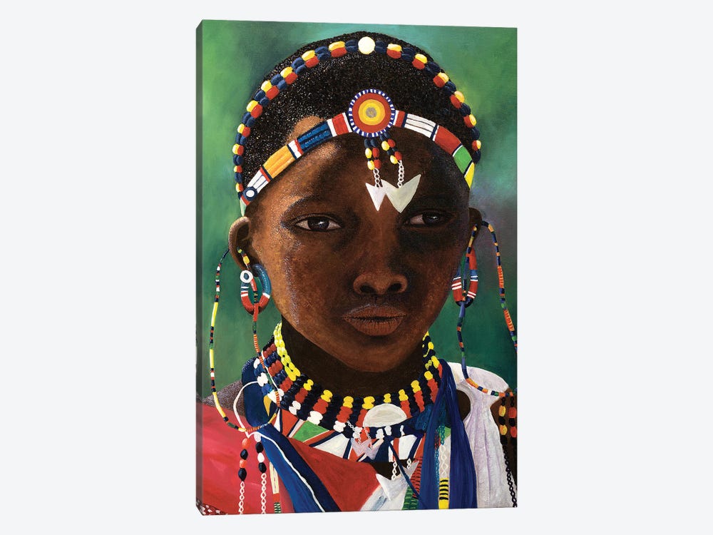 Children Of The World IV by Megan Morris 1-piece Canvas Print