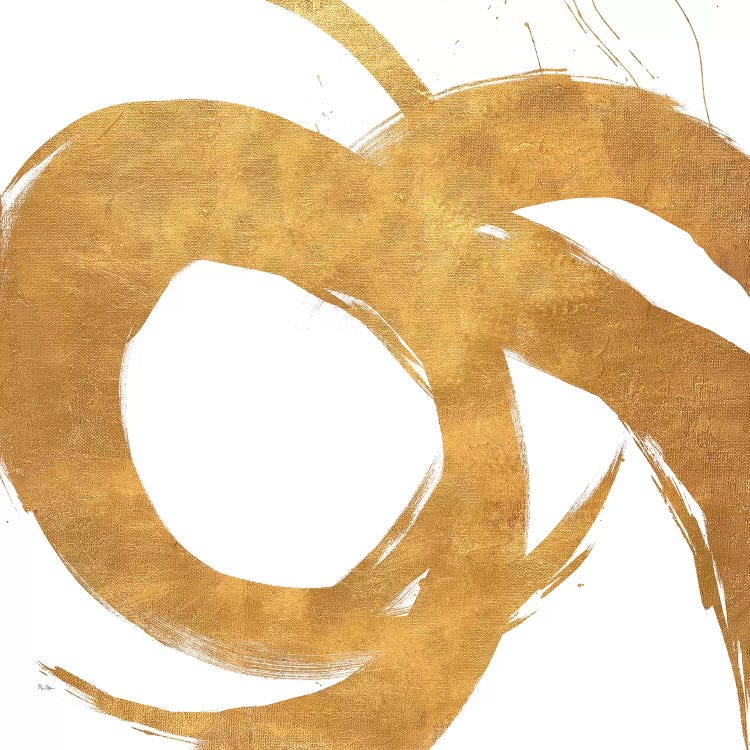 Gold Circular Strokes II