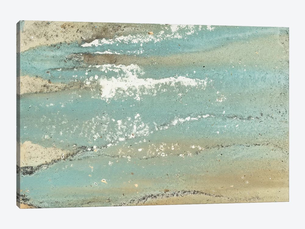 Shoreline Abstract by Megan Morris 1-piece Canvas Artwork