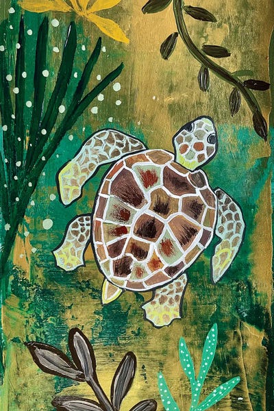 Magali Modoux: Sea Turtle by Magali Modoux