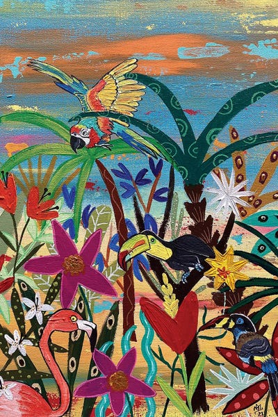 Magali Modoux: Gossips At The Beach by Magali Modoux