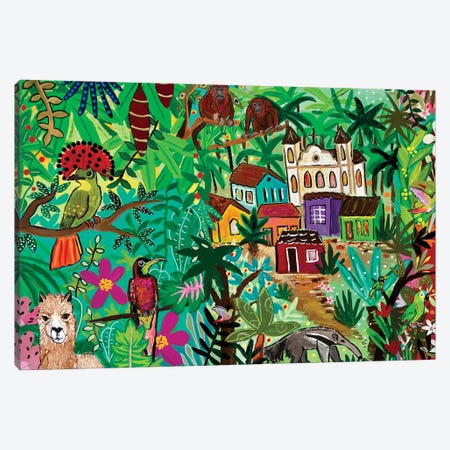 Amazonia I Canvas Print #MMX103} by Magali Modoux Art Print