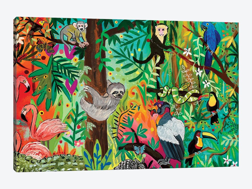Amazonia III by Magali Modoux 1-piece Canvas Wall Art