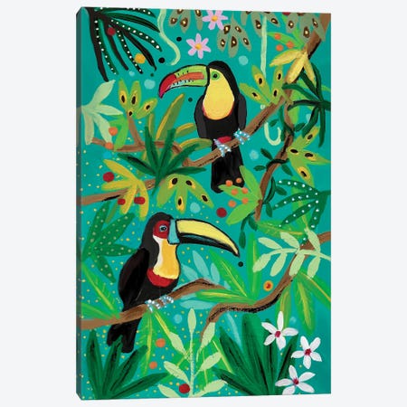 Toucans Canvas Print #MMX115} by Magali Modoux Art Print