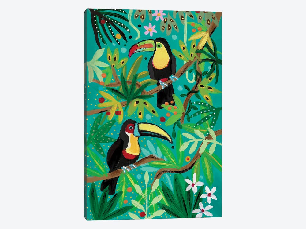 Toucans by Magali Modoux 1-piece Canvas Art Print