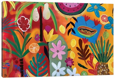 Tutti Frutti Canvas Art Print - Jungles
