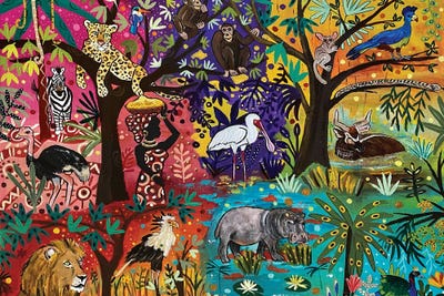 Congo Rainforest by Magali Modoux art print