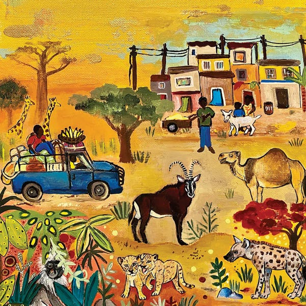 Magali Modoux: We Made It Through The Savanna by Magali Modoux