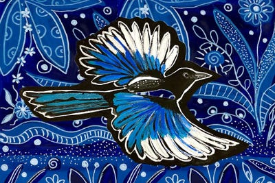 Night Flight by Magali Modoux canvas print