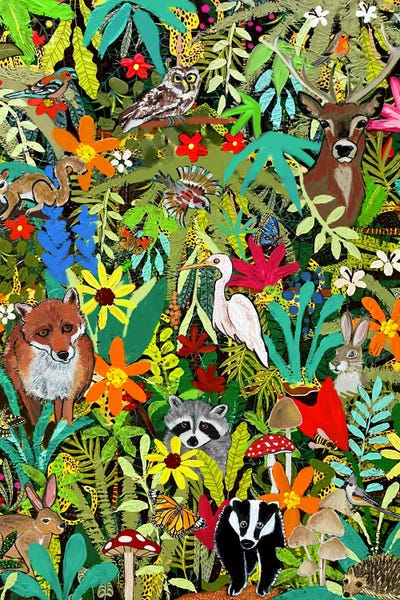 Mushrooms: Secret Garden by Magali Modoux