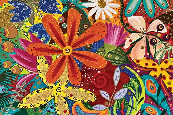 Magali Modoux: Flower Jungle by Magali Modoux