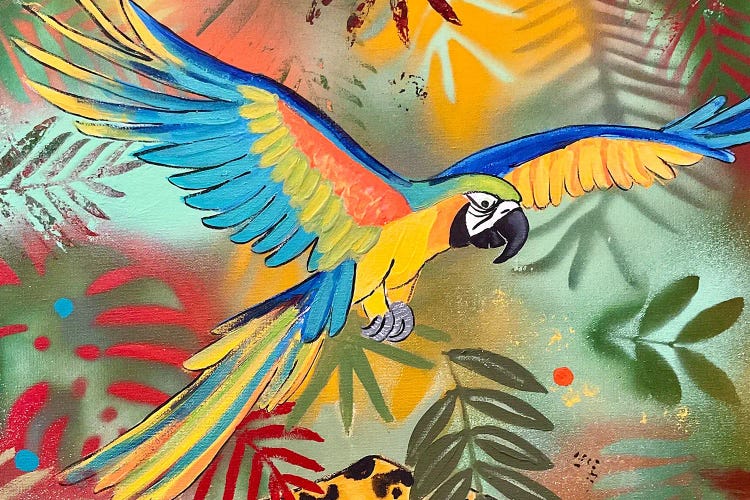 Macaw Of The Amazon Rainforest