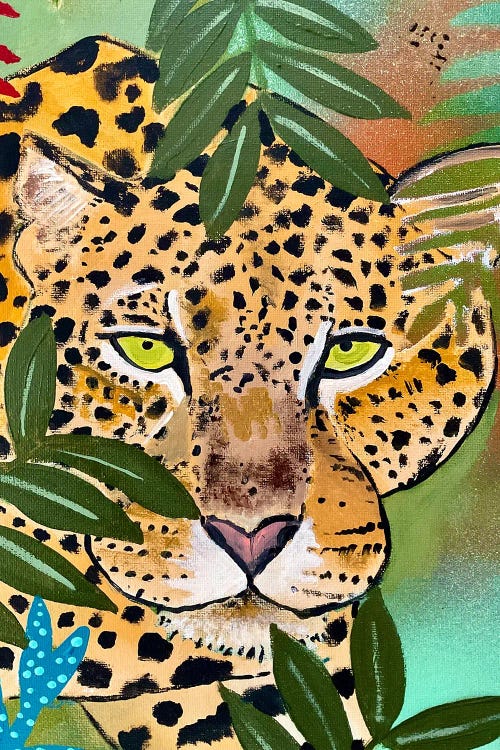 Jaguar Of The Amazon Rainforest by Magali Modoux wall art